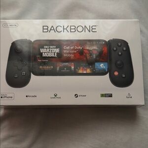 Backbone Black Mobile Gaming Controller for iPhone